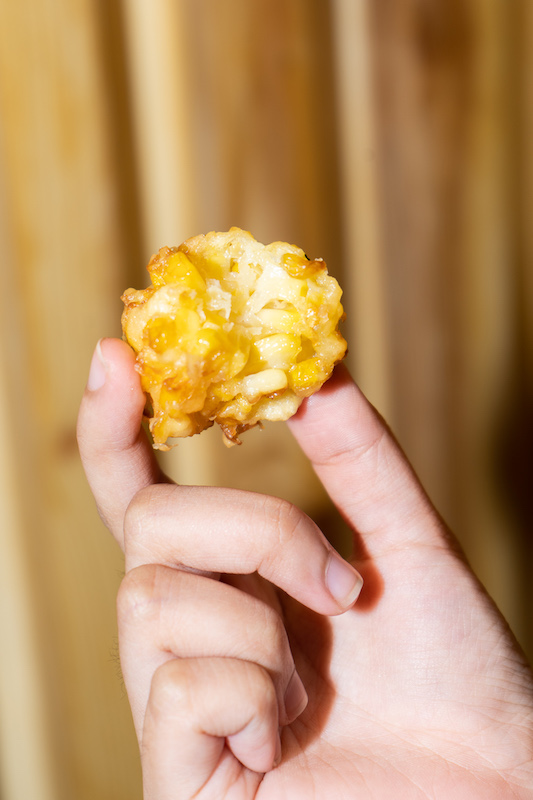 Tokyo Milk Cheese Factory's Sweet Corn Tempura