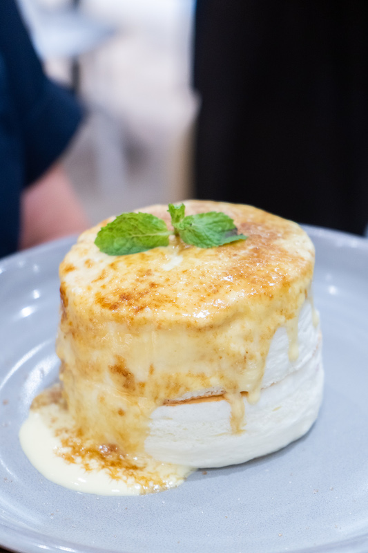 Tokyo Milk Cheese Factory Cafe's Creme Brûlée Pancakes