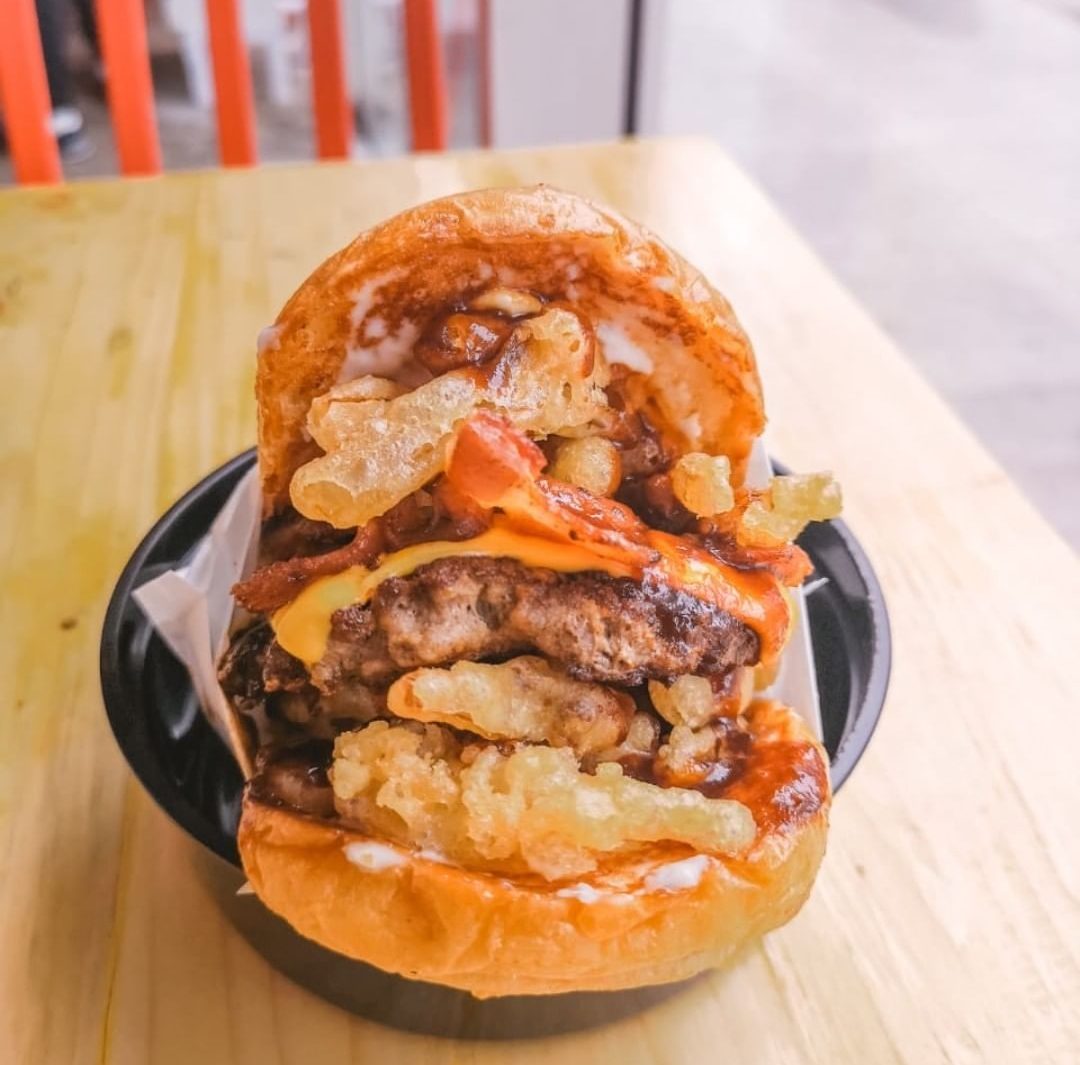 Sweet ecstasy Western bacon Cheeseburger