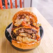 Sweet ecstasy Western bacon Cheeseburger