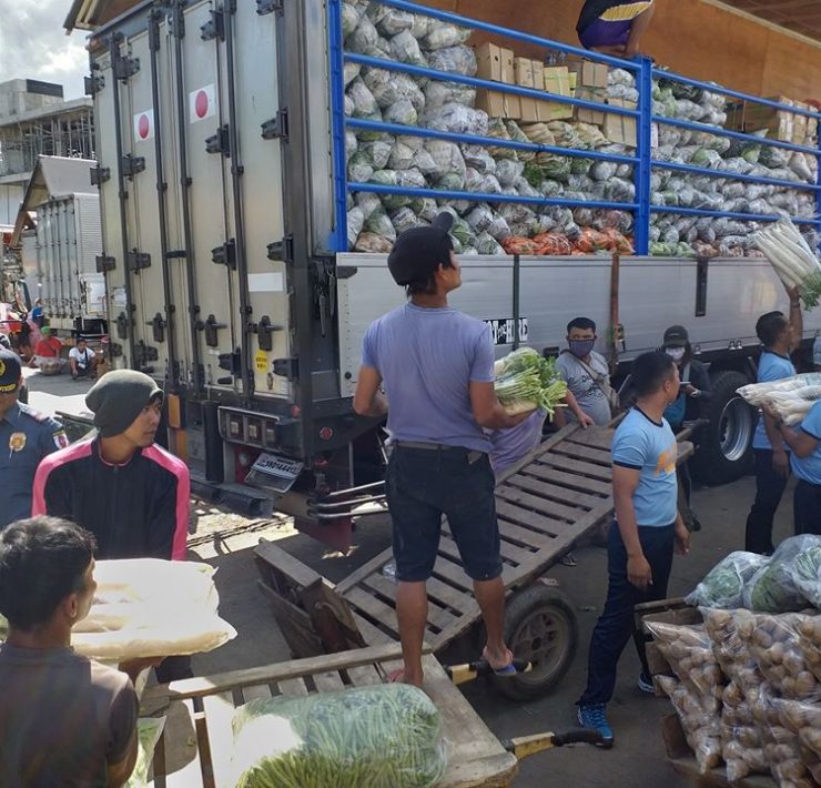 Veggie drop-off benguet farmers