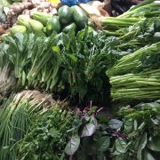 vegetable kangkong alugbati palengke market