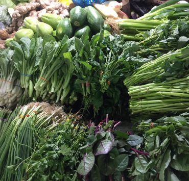 vegetable kangkong alugbati palengke market