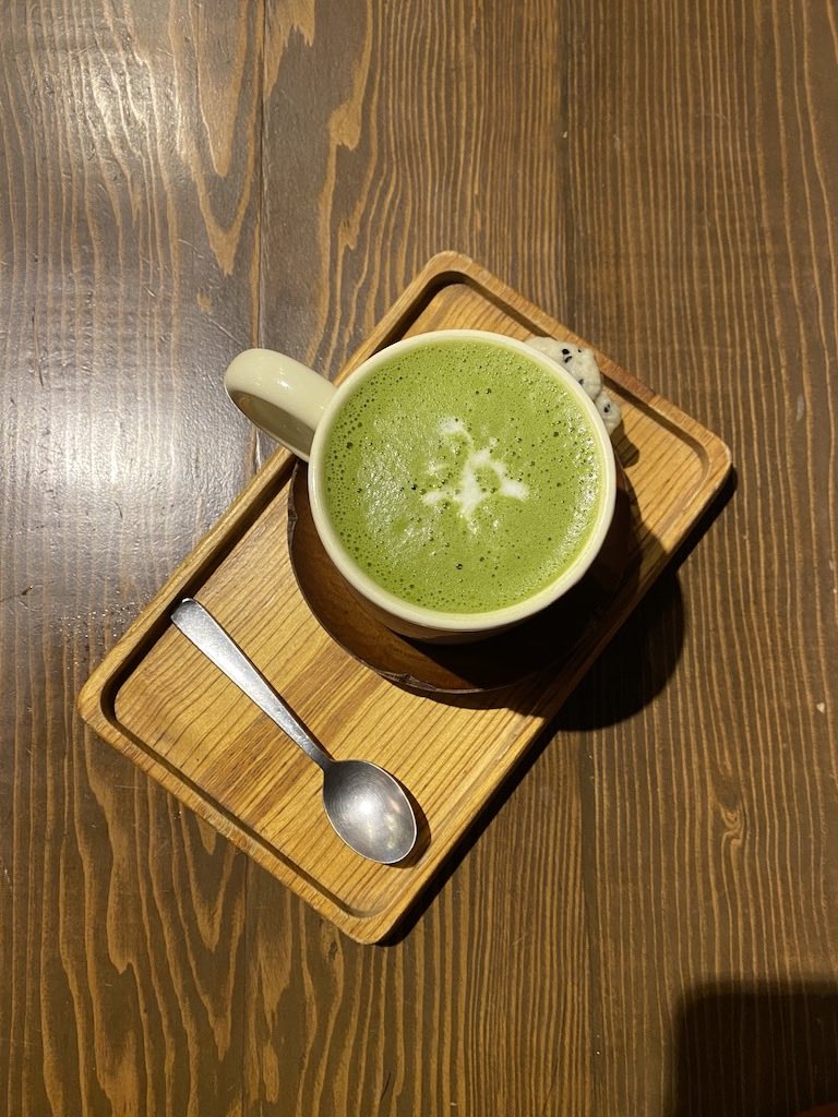 matcha latte wabi sabi