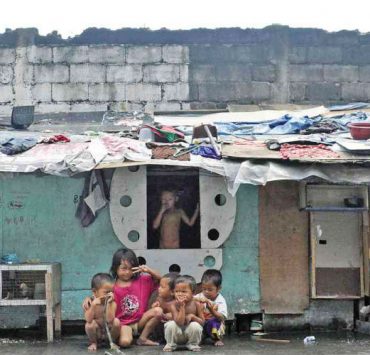 poverty in the slums
