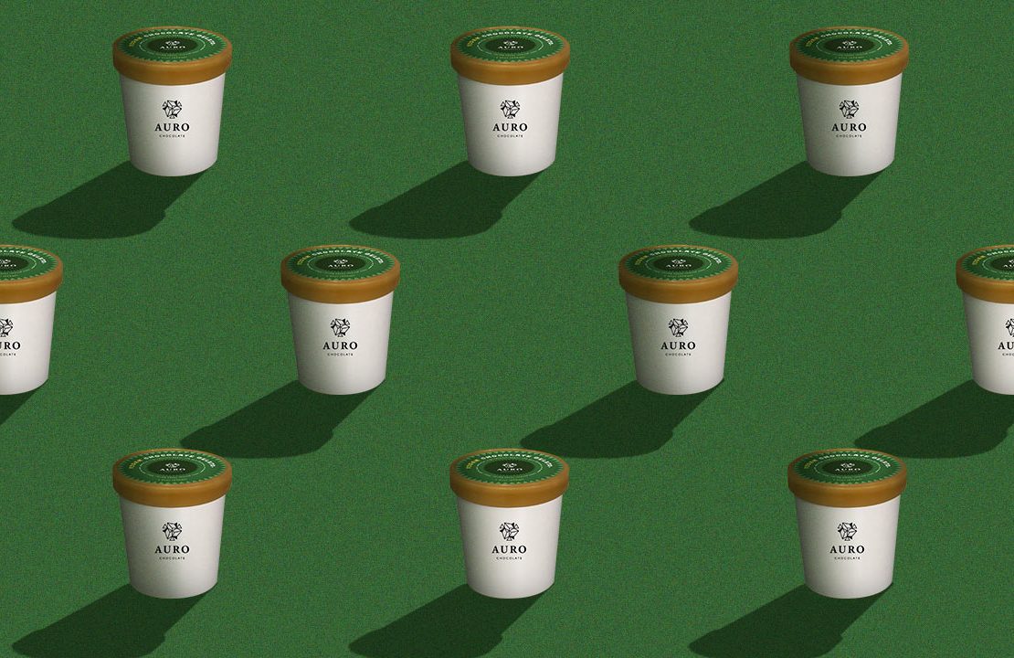 auro chocolate vegan gelato