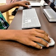 online learning student on a computer