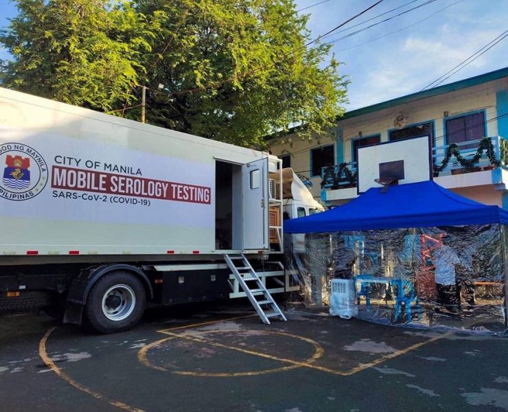 manila mobile covid-19 testing center