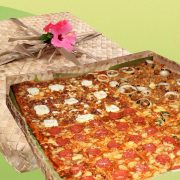 pizza handwoven packaging