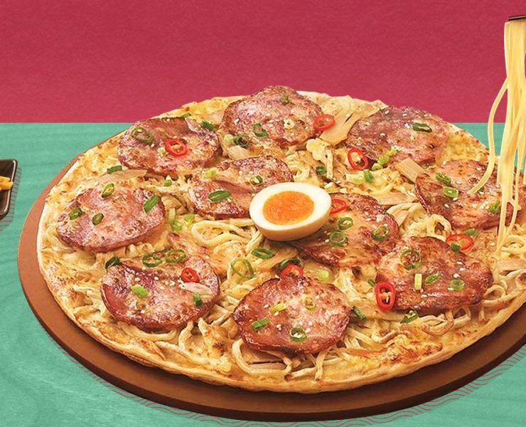 ramen pizza