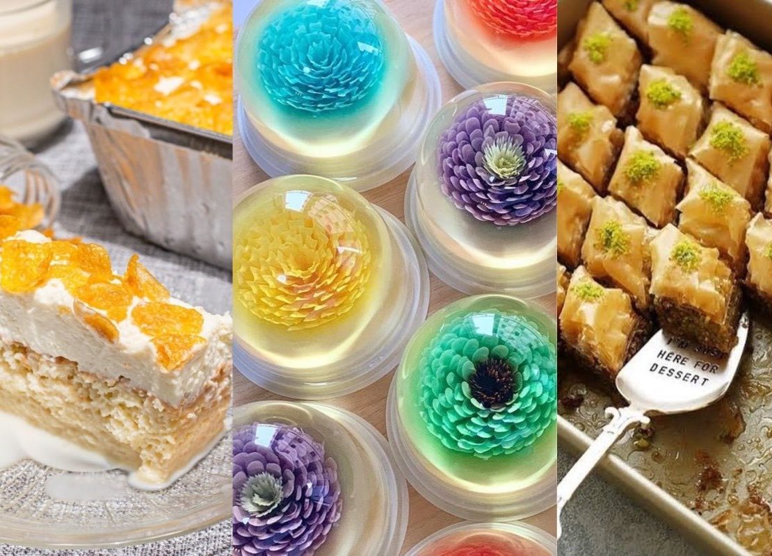 Baklava Snow Globe Cheesecake Tres Leches Cake Macaron nolisoliph