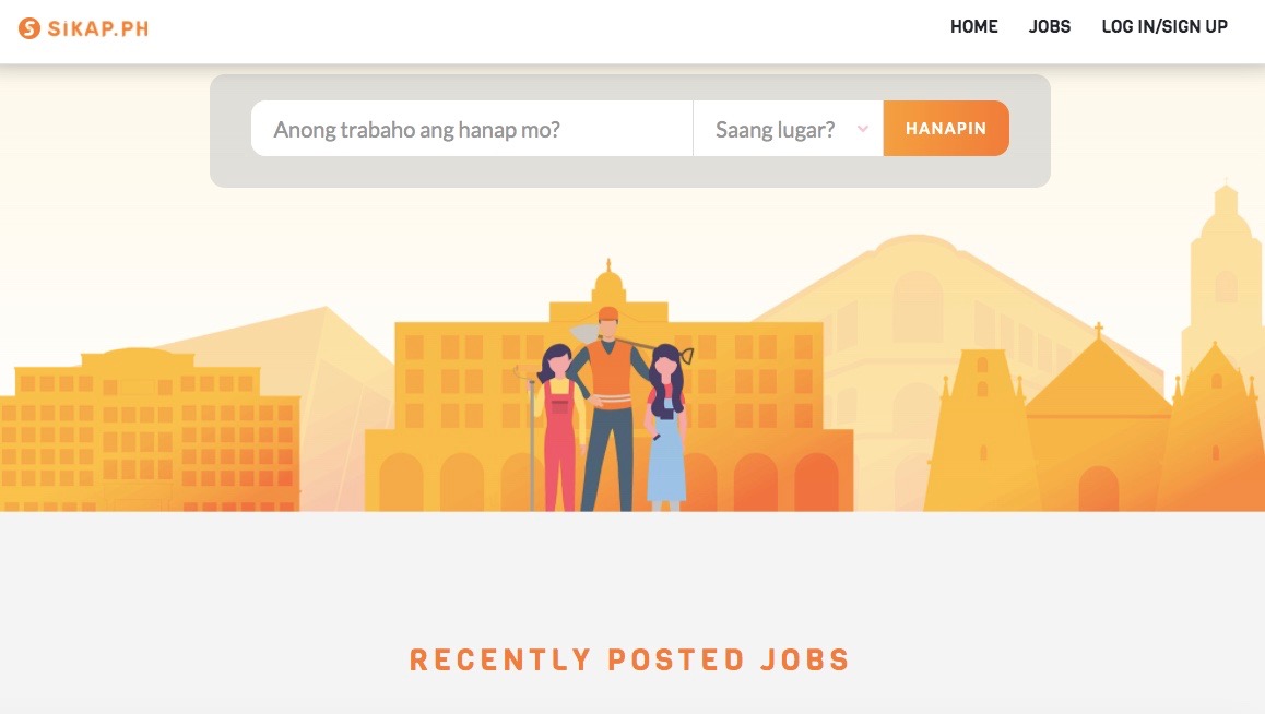 vp robredo job searching platform