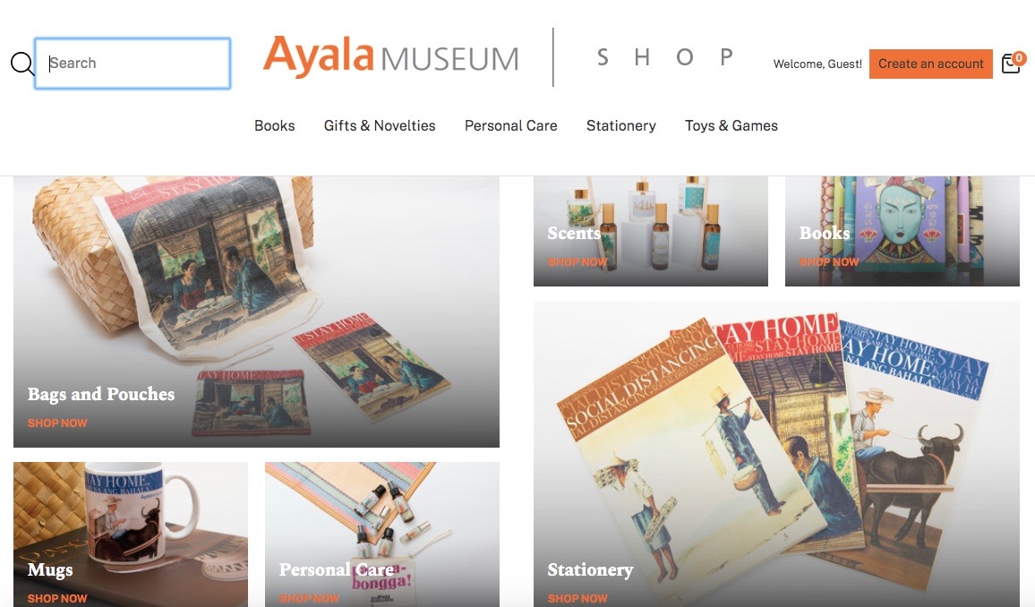 ayala museum shop