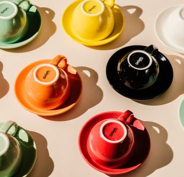 orion coffee cups in different colors