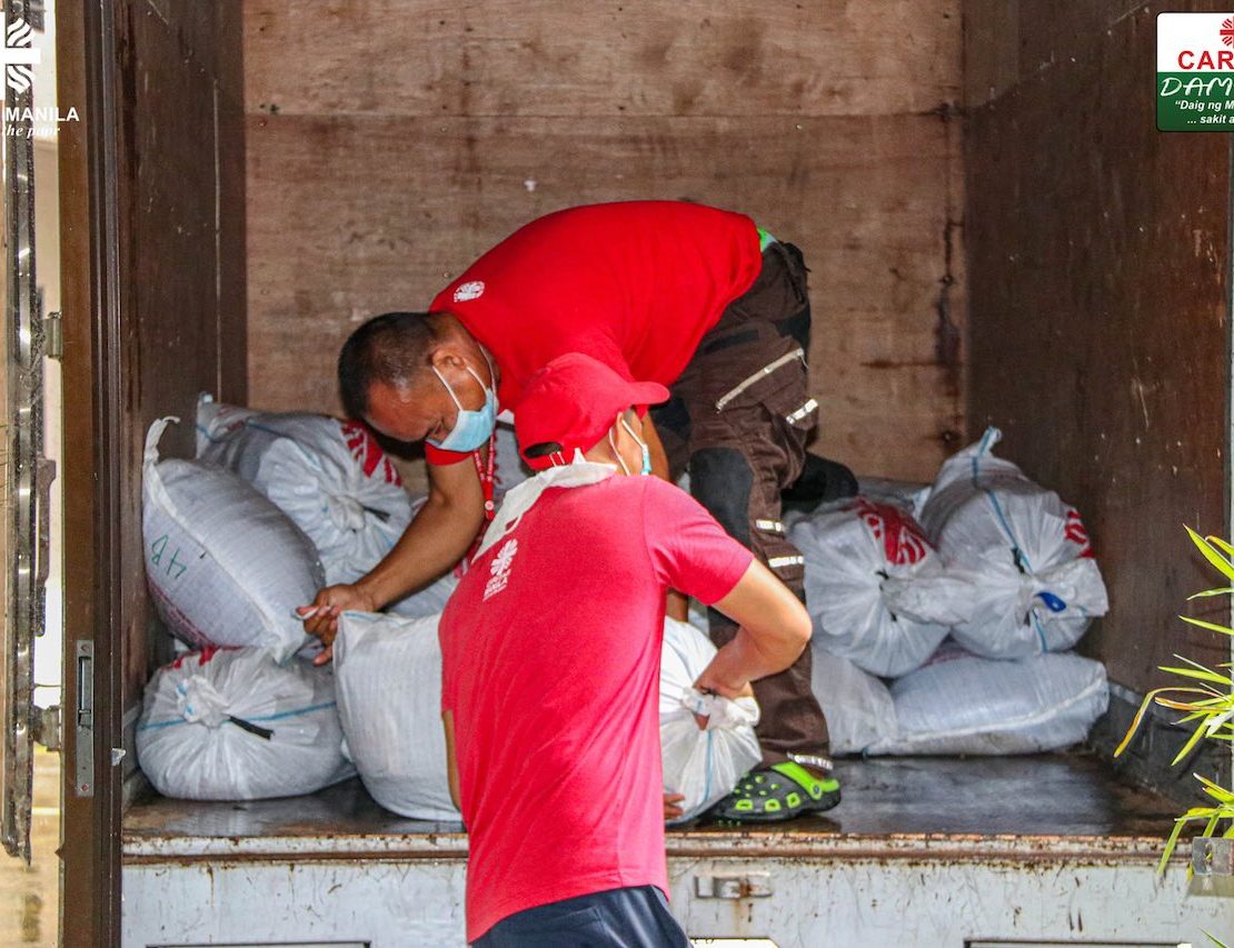 Caritas Manila Donation Drive UlyssesPH header nolisoliph