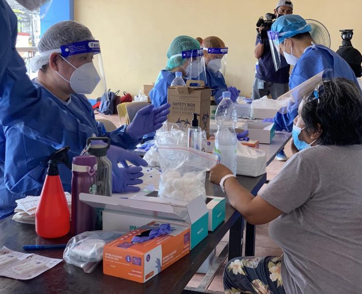 Marikina Rapid Testing COVID infection evacuee header nolisoliph