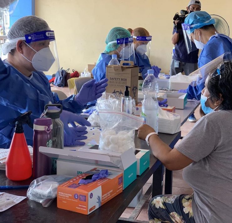 Marikina Rapid Testing COVID infection evacuee header nolisoliph