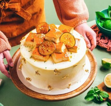 leche flan dayap cake