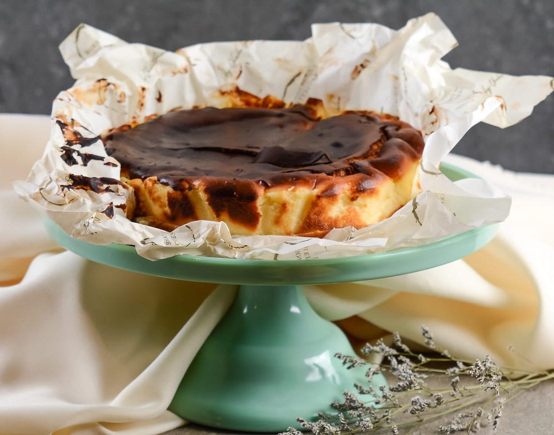 Gift Guide Quarantine Food Trends Chef Chele Burnt Basque Cheesecake header nolisoliph