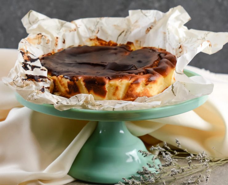 Gift Guide Quarantine Food Trends Chef Chele Burnt Basque Cheesecake header nolisoliph