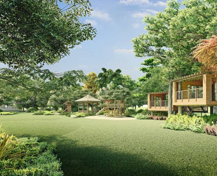 Living in nature benefits kids children Rockwell South - Barbeque Park header nolisoliph