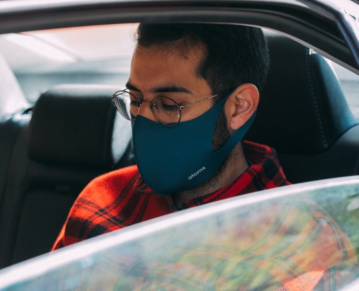 Mandatory mask for drivers and passengers car same household header nolisoliph