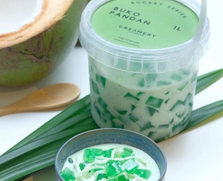 Buko pandan dessert dessert The Creamery header nolisoliph