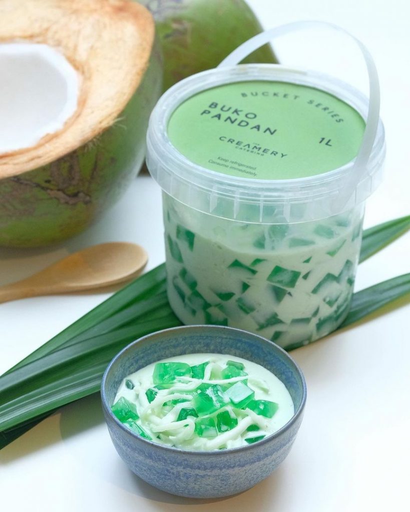 Buko pandan dessert dessert The Creamery header nolisoliph