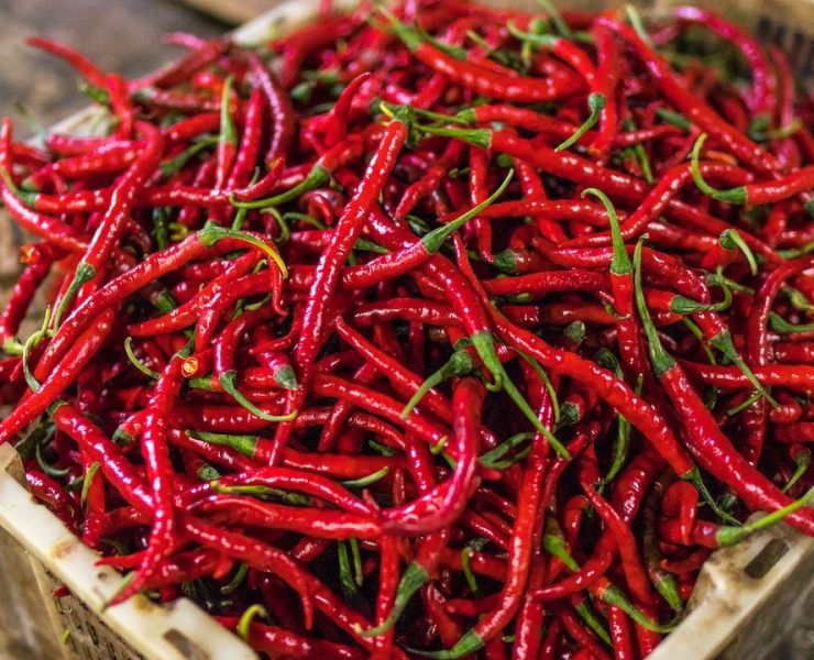 Spicy food hot takes header unsplash red peppers nolisoliph