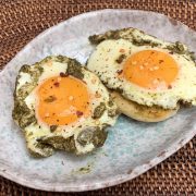 pesto eggs