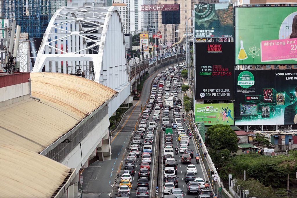 traffic congestion at EDSA