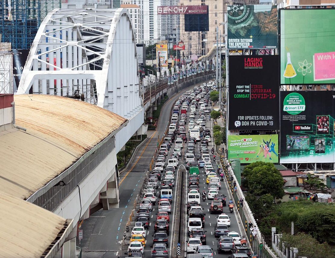 traffic congestion at EDSA