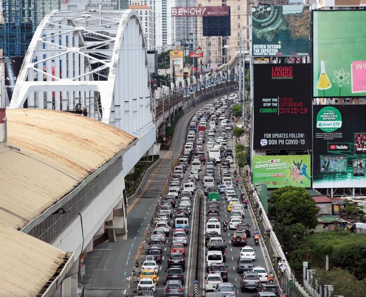 traffic congestion at EDSA