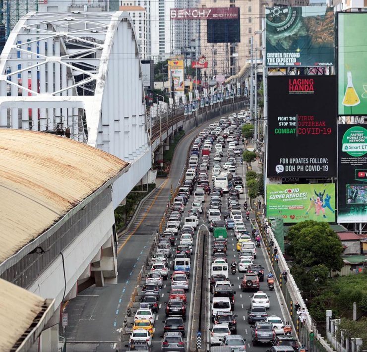 traffic congestion at EDSA