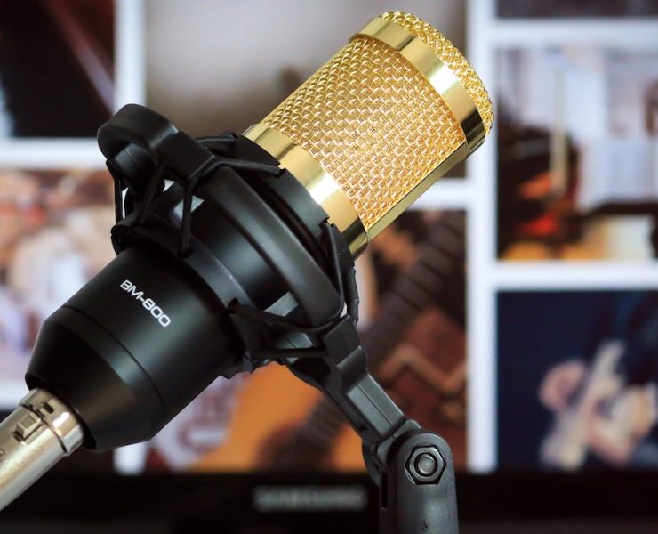 condenser mic podcasts