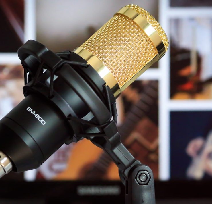 condenser mic podcasts