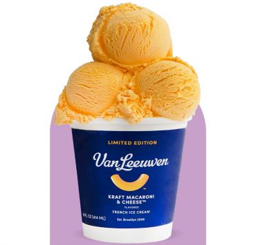van leeuwen mac and cheese ice cream