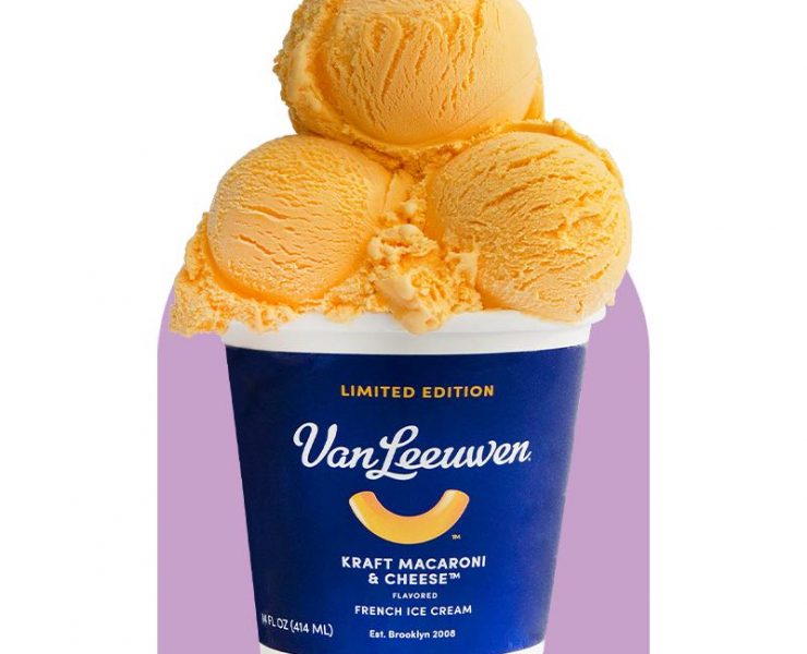 van leeuwen mac and cheese ice cream