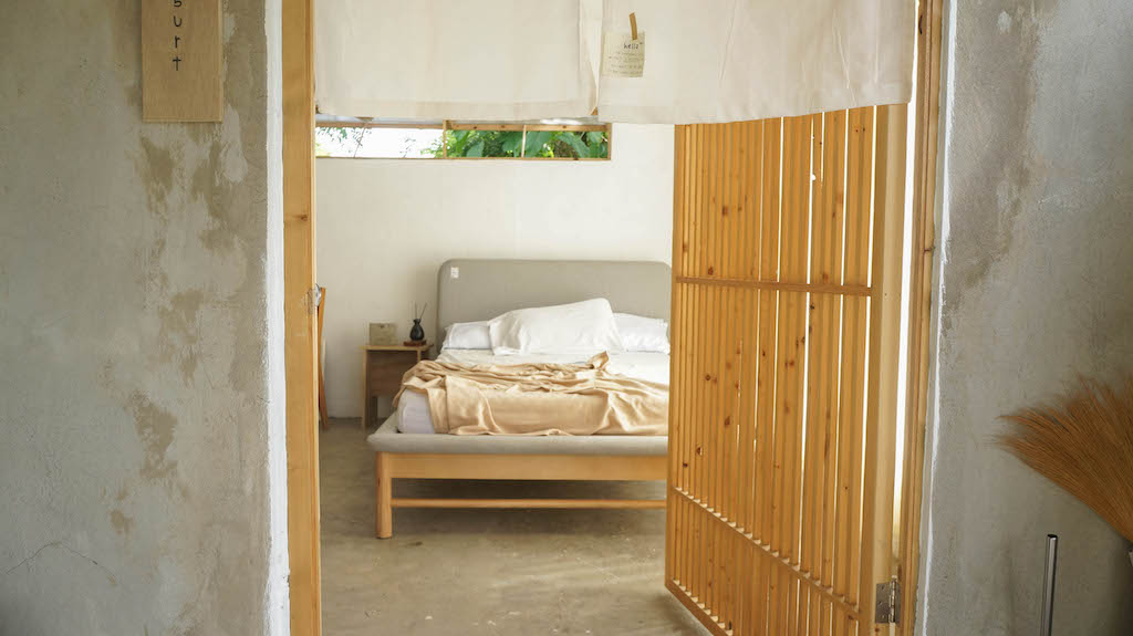 bedroom minimalist Japanese inspired interiors