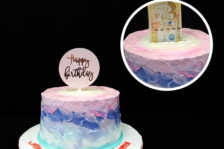 Graduation Cake Topper in Surprise Box kit | The Money Cake