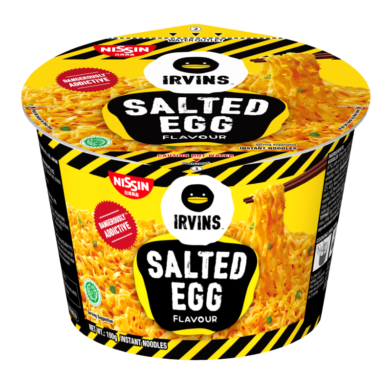 Irvin’s creates salted egg noodles in collaboration with Nissin - NOLISOLI