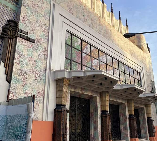 met theater repainting