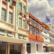 digital render of historical structures in manila prewar