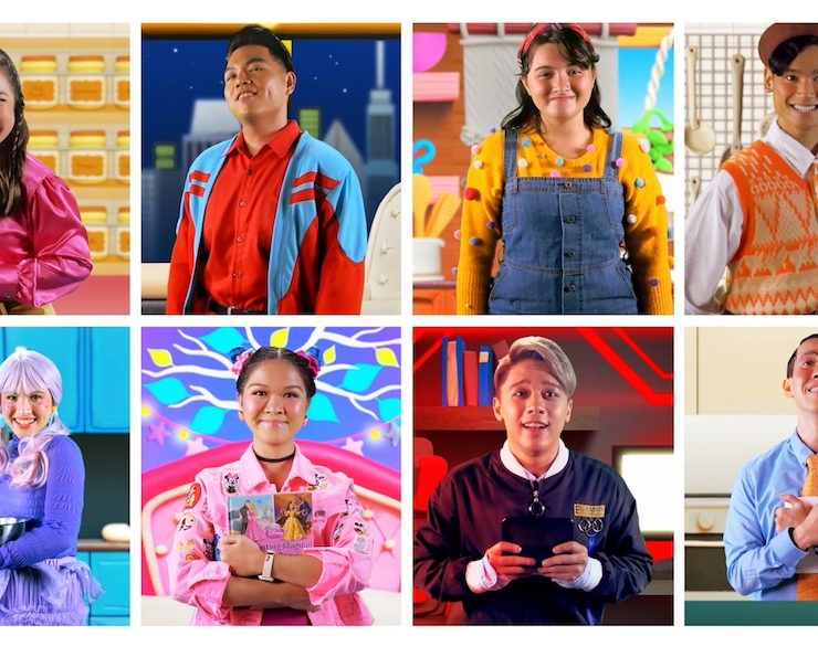 cast of repertory philippines' the great christmas cookie bake-off