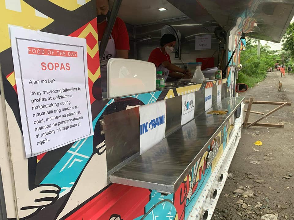 jeepney mobile kitchen menu of the day