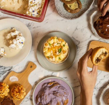 half saints bake studio desserts