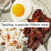 plated tapsilog
