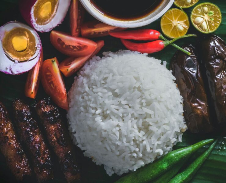 filipino food white rice