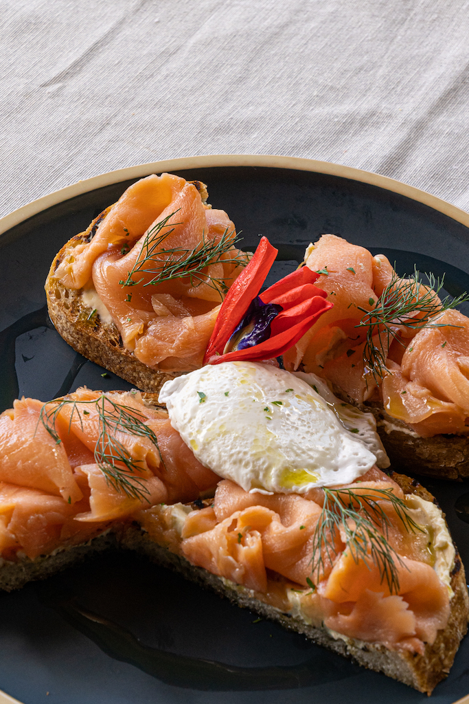 salmon toast