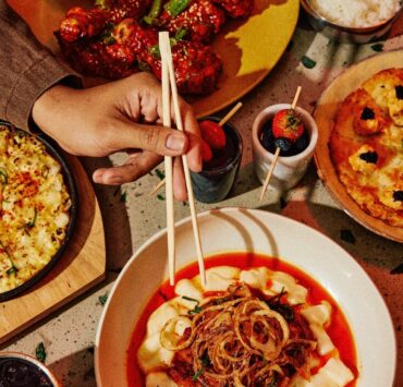 korean food spread